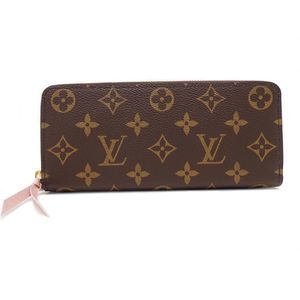 Louis Vuitton Ballerine Long Pink Rose Portefeuille Wallet Monogram Clemence